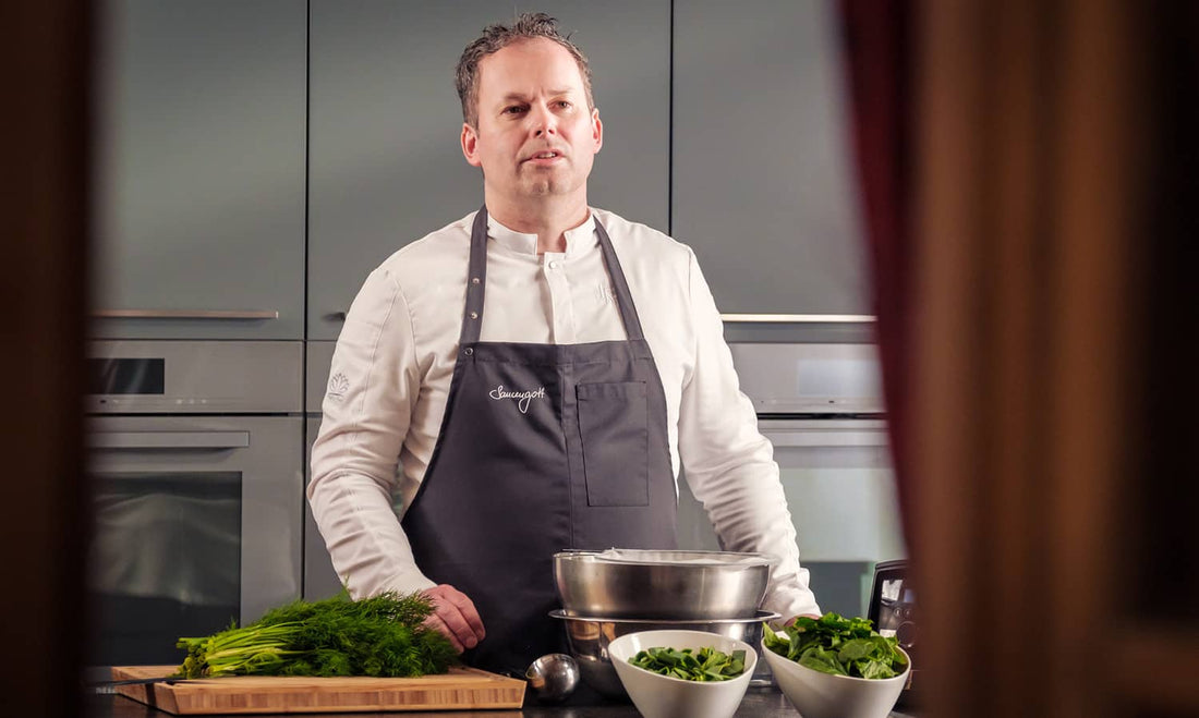 Sommer Saucen | Online Kochkurs mit dem Sternekoch und Saucengott Jens Rittmeyer | Bequem von zu Hause streamen