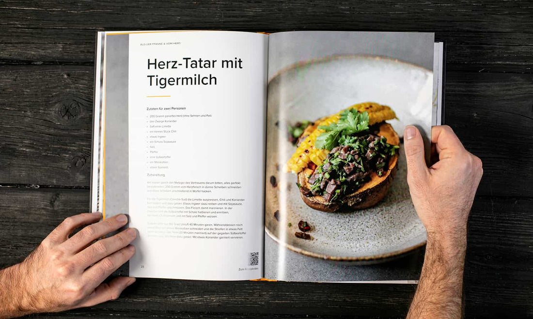 Fleischglück Doppelpack: Steak Quartett + Kochbuch