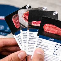 Fleischglück Doppelpack: Steak Quartett + Kochbuch